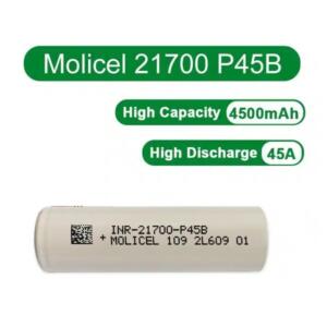 Molicel 21700 P45B Μπαταρία 4500mAh 45A